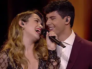 Amaia y Alfred en la primera semifinal de Eurovisión Amaia y Alfred en la primera semifinal de Eurovisión