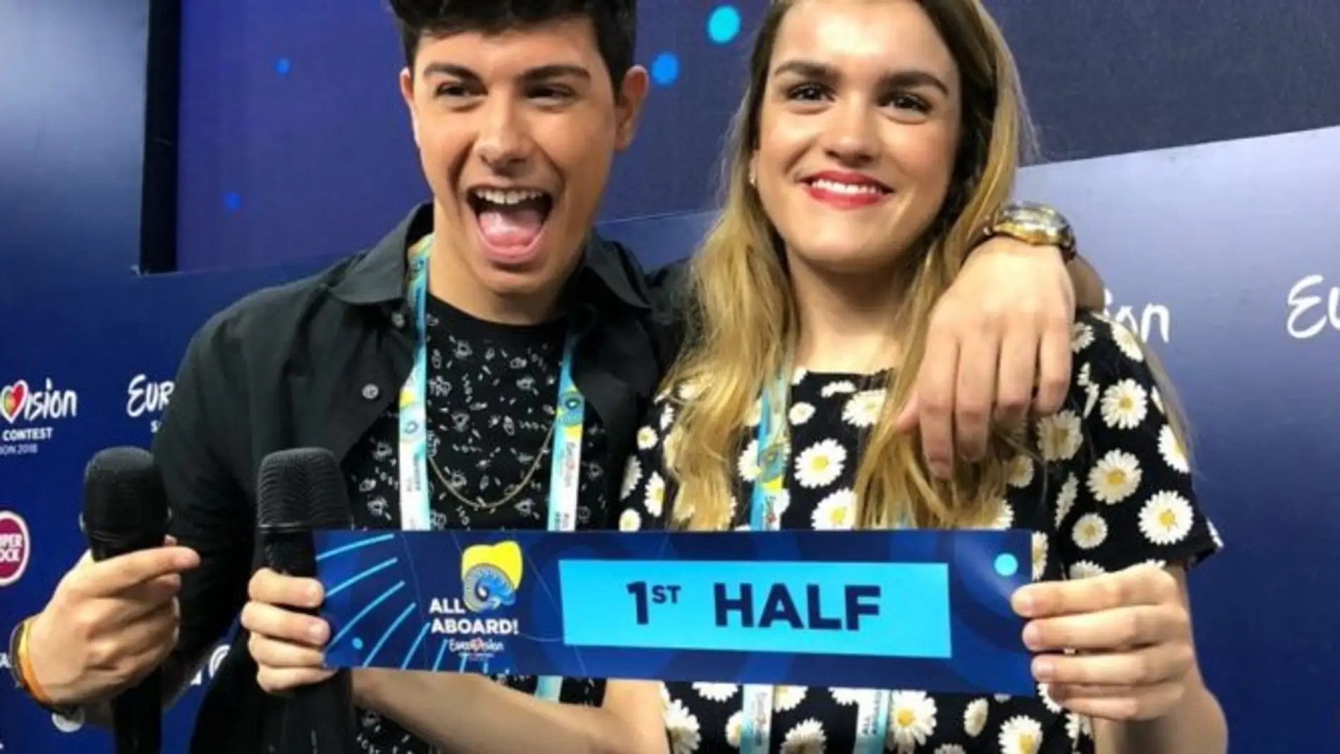Amaia y Alfred actuarán en la primera mitad de Eurovisión