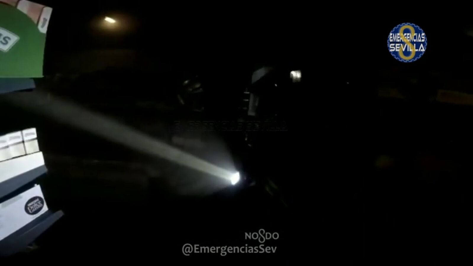 El vídeo de los Bomberos de Sevilla que muestra cómo se vive un incendio desde dentro