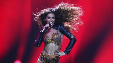 Eleni Foureira, representante de Chipre en Eurovisión