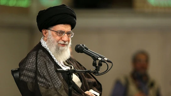 El líder supremo iraní, Alí Jameneí El líder supremo iraní, Alí Jameneí