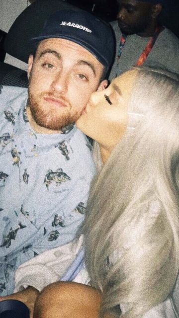 Ariana Grande y Mac Miller 