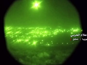 Las fuerzas iraníes en Siria lanzan misiles contra objetivos israelíes en los Altos del Golán Las fuerzas iraníes en Siria lanzan misiles contra objetivos israelíes en los Altos del Golán