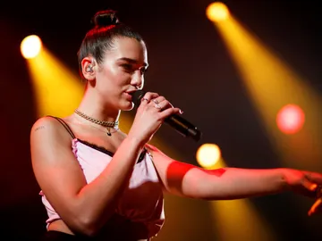 La cantante británica Dua Lipa (Archivo) La cantante británica Dua Lipa (Archivo)