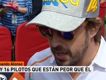 El palo de Fernando Alonso a la parrilla de la F1: "De la actual parrilla, hay 16 pilotos más jodidos que yo"