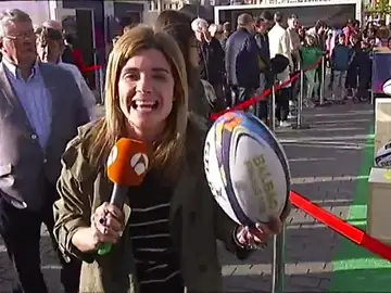 Bilbao ya respira rugby: la capital vizcaína se prepara para acoger a más de 100.000 hinchas del deporte oval Bilbao ya respira rugby: la capital vizcaína se prepara para acoger a más de 100.000 hinchas del deporte oval