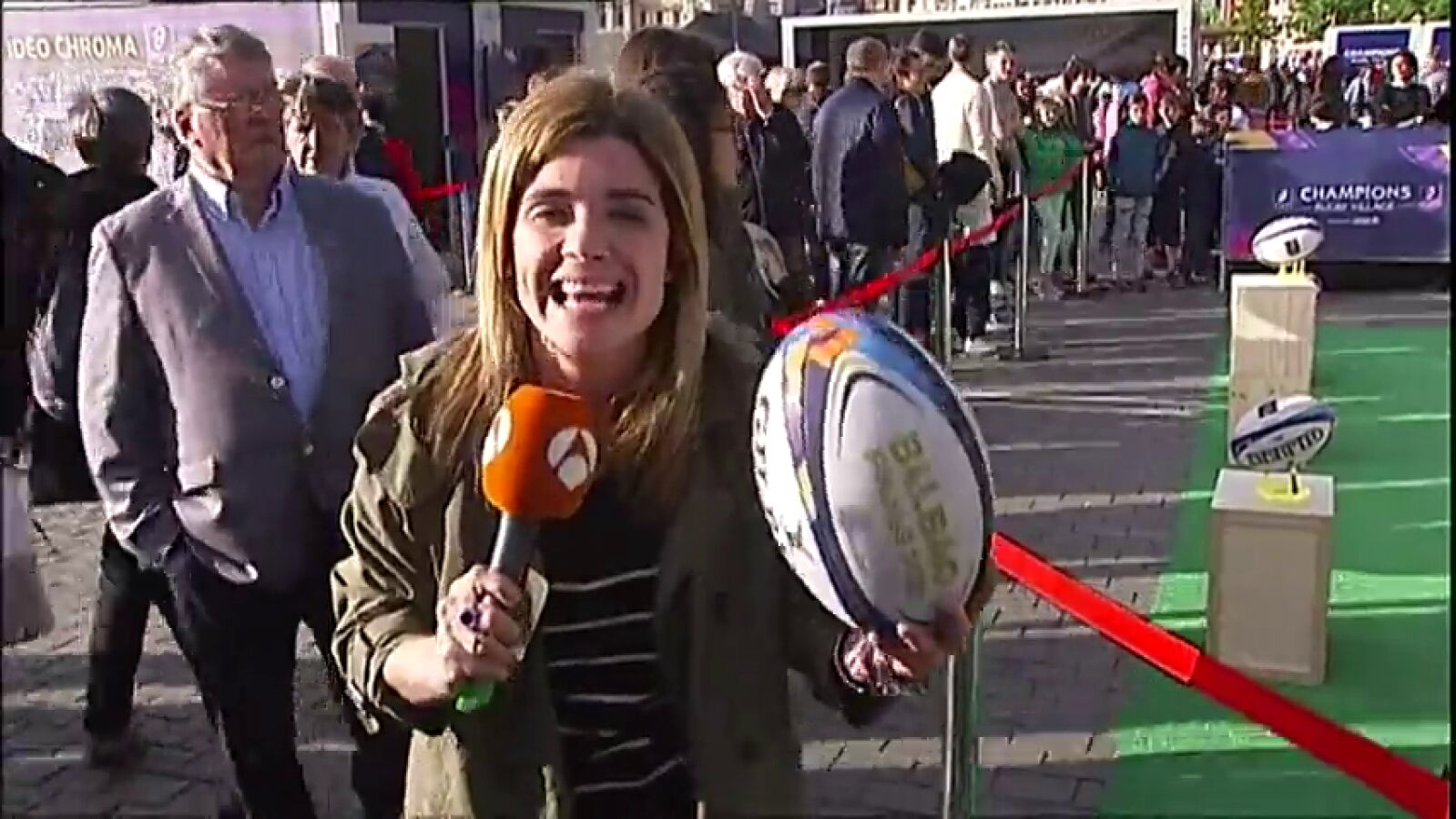 Bilbao ya respira rugby: la capital vizcaína se prepara para acoger a más de 100.000 hinchas del deporte oval