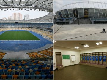 El Estadio Olímpico de Kiev, sede de la final de la Champions 2018