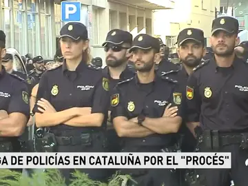 Un total de 260 policías nacionales que trabajan en Cataluña piden el traslado a otras comunidades Un total de 260 policías nacionales que trabajan en Cataluña piden el traslado a otras comunidades
