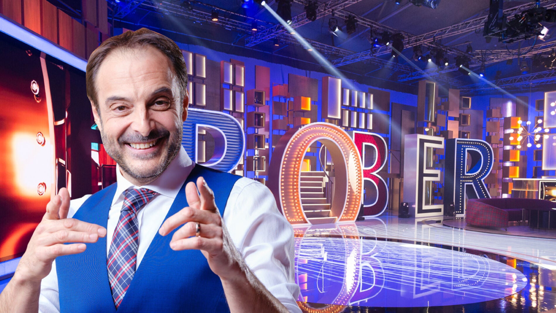 Roberto Vilar nos ense&ntilde;a en exclusiva el plat&oacute; de 'La noche de Rober' antes de su estreno el viernes