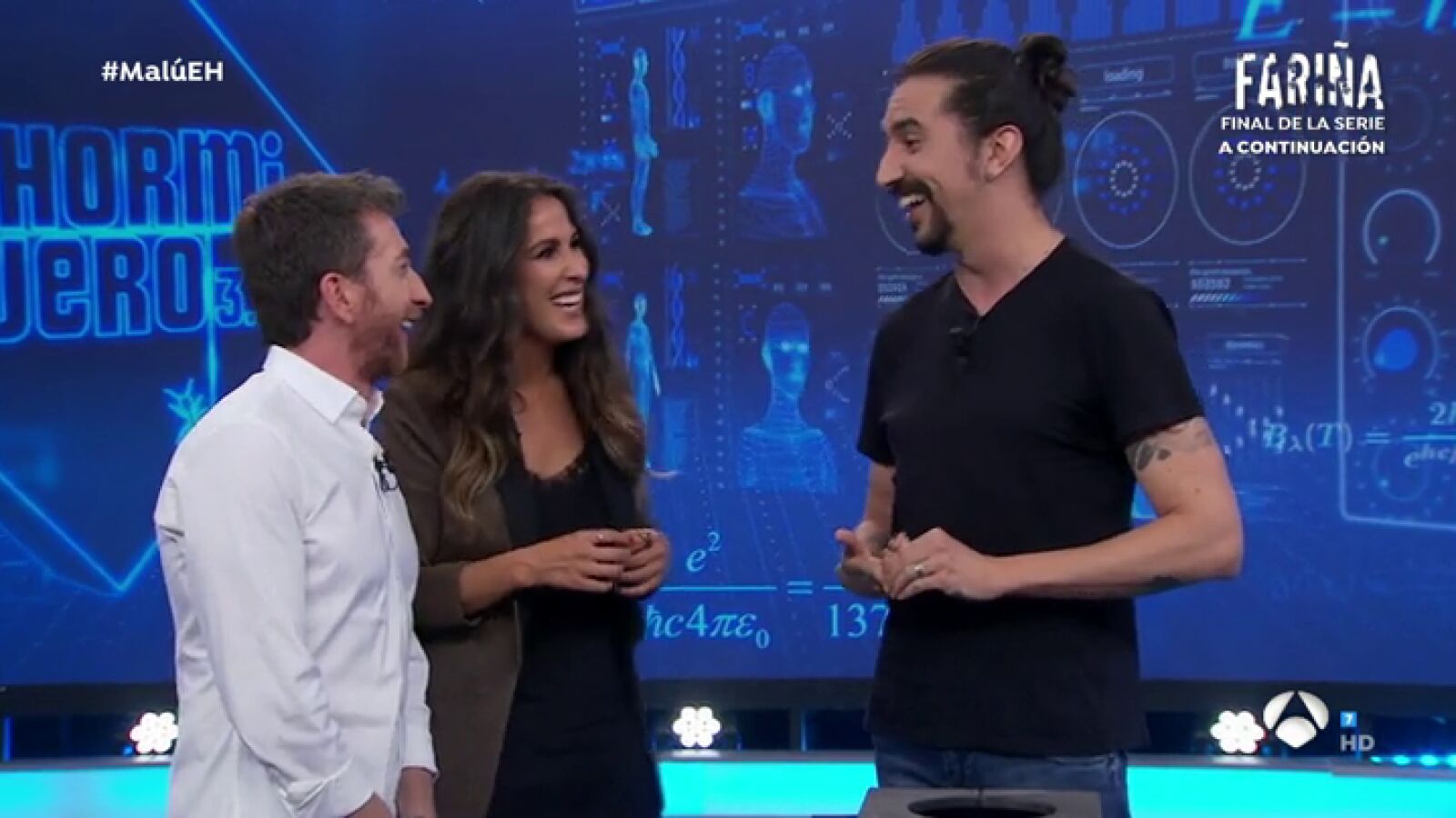 La ciencia completa de Marron con Malú en 'El Hormiguero 3.0'