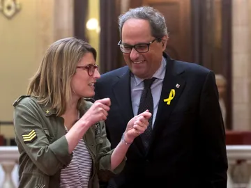 El candidato a presidente de la Generalitat, Quim Torra El candidato a presidente de la Generalitat, Quim Torra