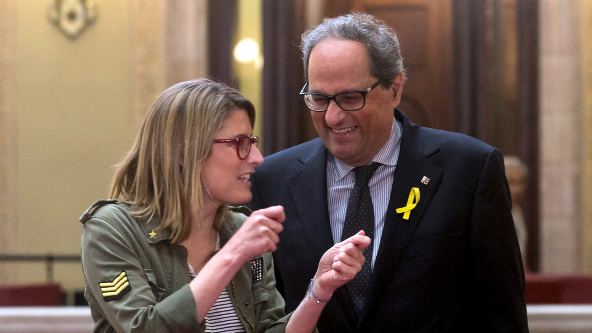 El candidato a presidente de la Generalitat, Quim Torra El candidato a presidente de la Generalitat, Quim Torra