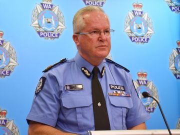 El jefe comisionado de la Policía del estado de Australia Occidental, Chris Dawson