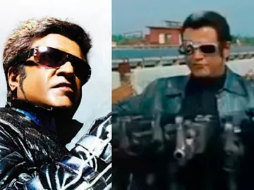El protagonista de 'Endhiran' El protagonista de 'Endhiran'