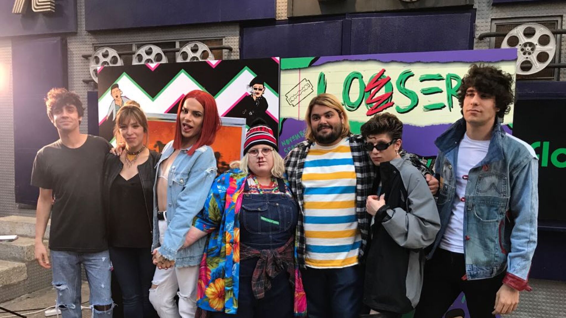 Elenco protagonista de Looser