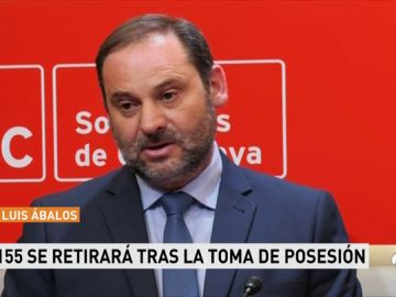 Ábalos aconseja a Torra que sea "autónomo" y se "desprograme" de "xenofobia"