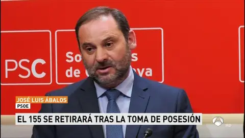 Ábalos aconseja a Torra que sea "autónomo" y se "desprograme" de "xenofobia" Ábalos aconseja a Torra que sea "autónomo" y se "desprograme" de "xenofobia"