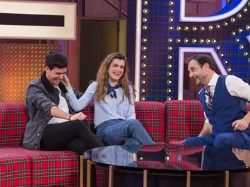 Amaia y Alfred en 'La noche de Rober' Amaia y Alfred en 'La noche de Rober'