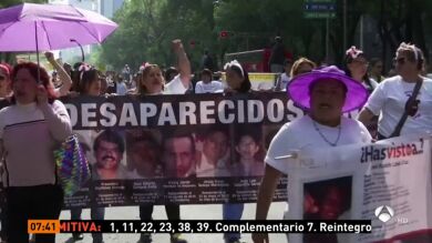 Cientos de padres y madres salen a las calles en México para exigir a las autoridades que encuentren a sus familiares desaparecidos