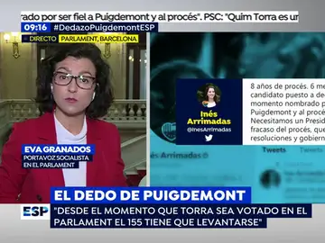 Eva Granados en Espejo Público Eva Granados en Espejo Público