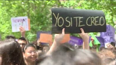 Colectivos feministas comienzan a establecer 'puntos violeta', espacios seguros para las mujeres en grandes eventos