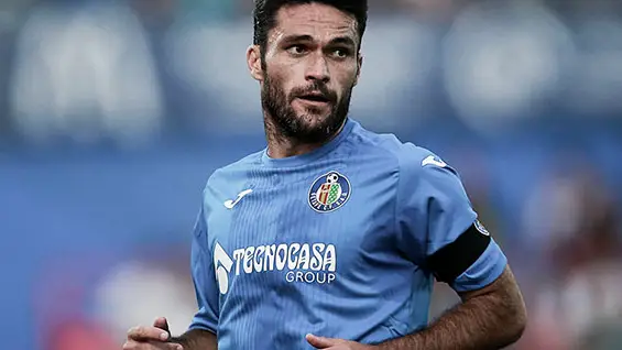 El jugador del Getafe, Jorge Molina