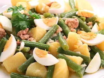 Cocina con Carmen - Ensalada Campera con Judías Verdes o Ejotes Cocina con Carmen - Ensalada Campera con Judías Verdes o Ejotes