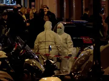 Escena del ataque en París Escena del ataque en París