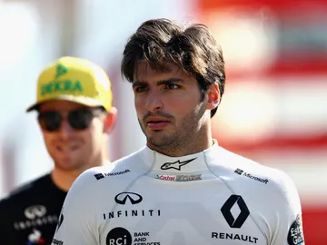 El piloto español Carlos Sainz El piloto español Carlos Sainz