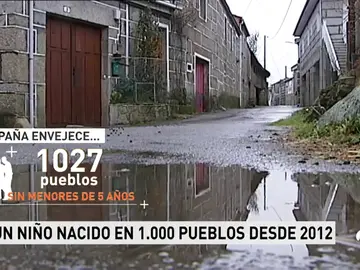 Hay más de mil pueblos en España en los que no ha nacido ningún niño desde 2012 Hay más de mil pueblos en España en los que no ha nacido ningún niño desde 2012