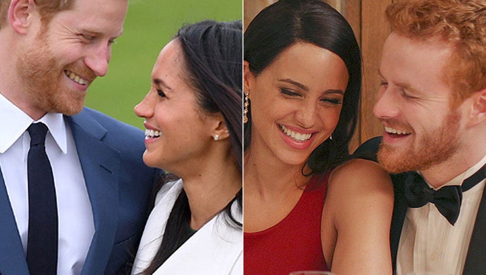 Descubre los parecidos razonables de los actores de 'Harry y Meghan: un romance real' con los personajes reales