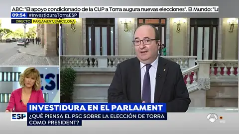 Miquel Iceta en Espejo Público Miquel Iceta en Espejo Público