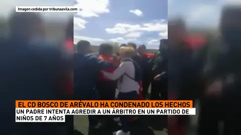El entrenador del Bosco de Arévalo prebenjamín y dos delegados evitaron que varios padres agredieran al árbitro El entrenador del Bosco de Arévalo prebenjamín y dos delegados evitaron que varios padres agredieran al árbitro