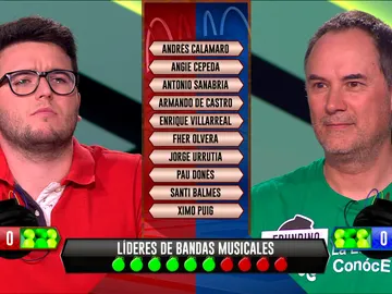 Erundino, de 'Los Lobos', y Martín, de 'Els Calents', se la juegan en la pregunta de desempate de la bomba estratégica Erundino, de 'Los Lobos', y Martín, de 'Els Calents', se la juegan en la pregunta de desempate de la bomba estratégica