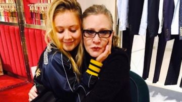 Billie Lourd y Carrie Fisher