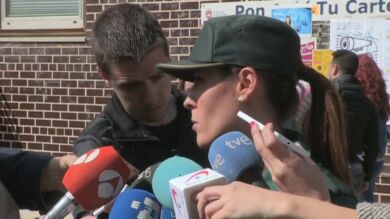 Un hombre se entrega tras permanecer cuatro horas atrincherado en los Juzgados de La Almunia