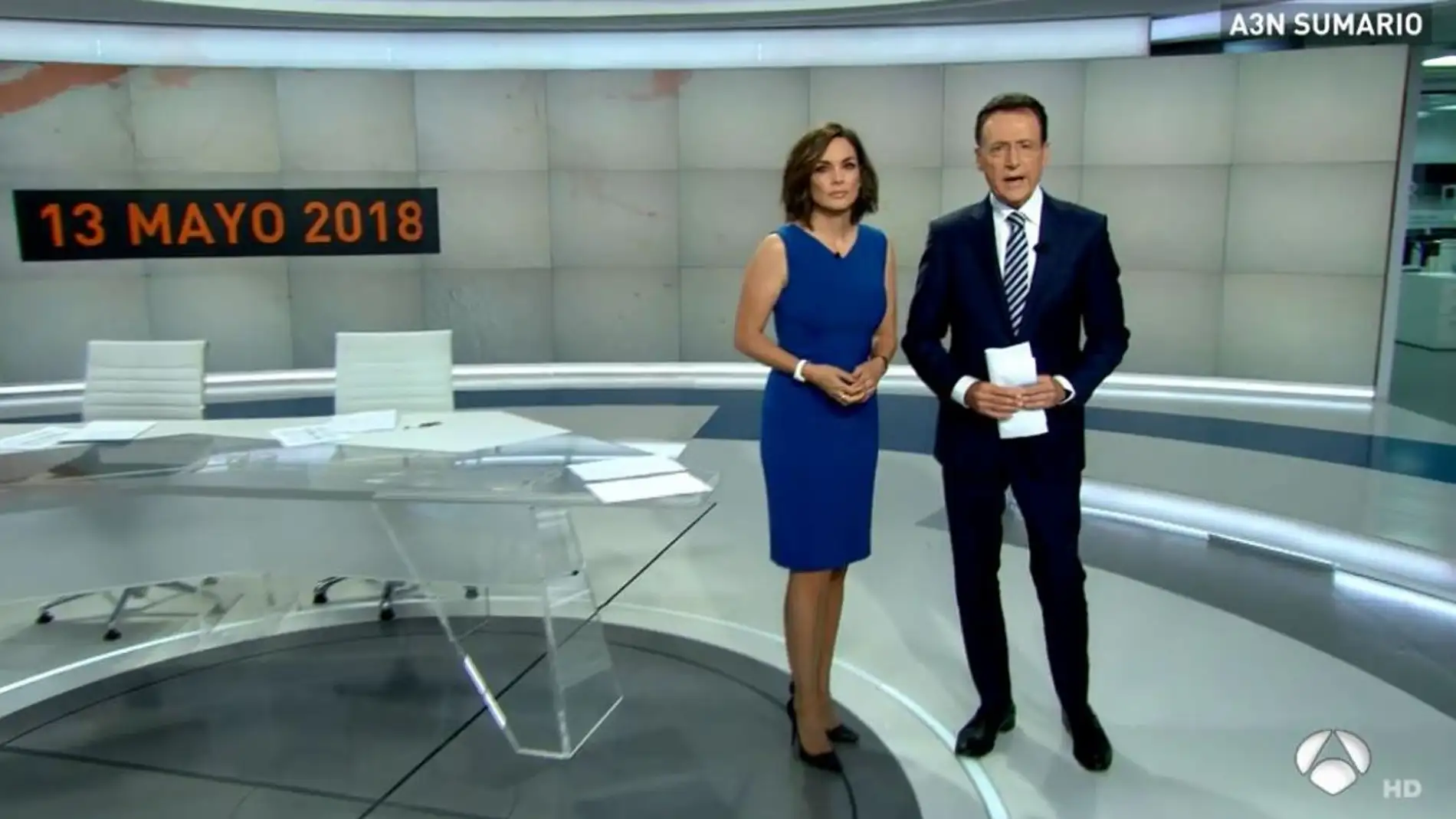 Antena 3 Noticias con Mónica Carrillo y Matías Prats