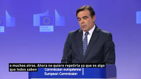 Portavoz principal de la Comisión Europea, Margaritis Schinas. Portavoz principal de la Comisión Europea, Margaritis Schinas.