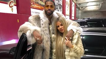 Tristan Thompson y Khloé Kardashian