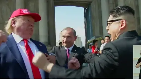 Donald Trump y Kim Jong-un Donald Trump y Kim Jong-un