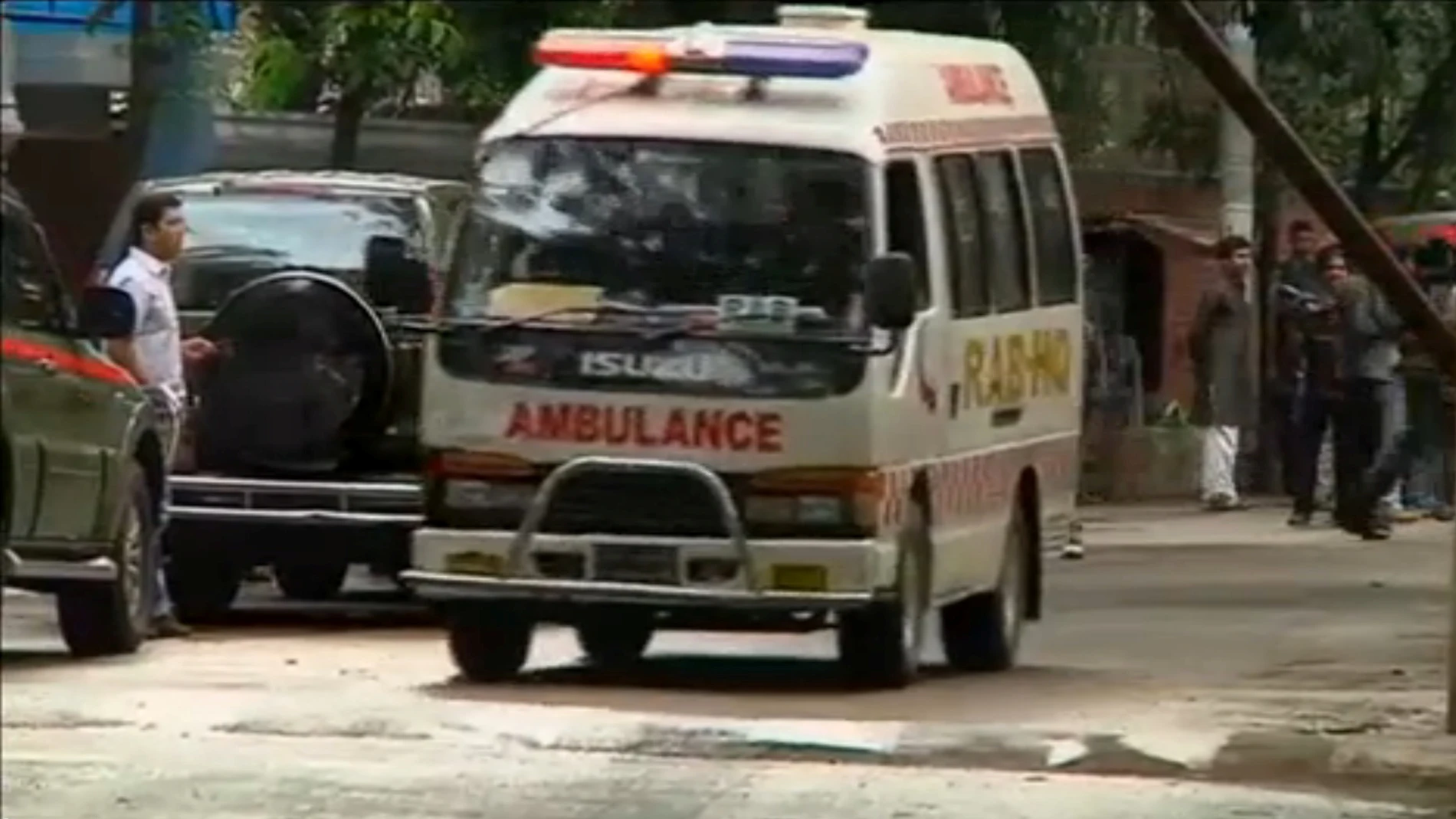 Una ambulancia en Bangladesh Una ambulancia en Bangladesh