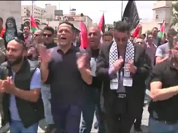 Comienzan las protestas en la frontera de Gaza Comienzan las protestas en la frontera de Gaza