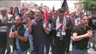 Comienzan las protestas en la frontera de Gaza