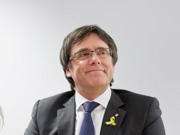 El expresidente de la Generalitat de Cataluña Carles Puigdemont