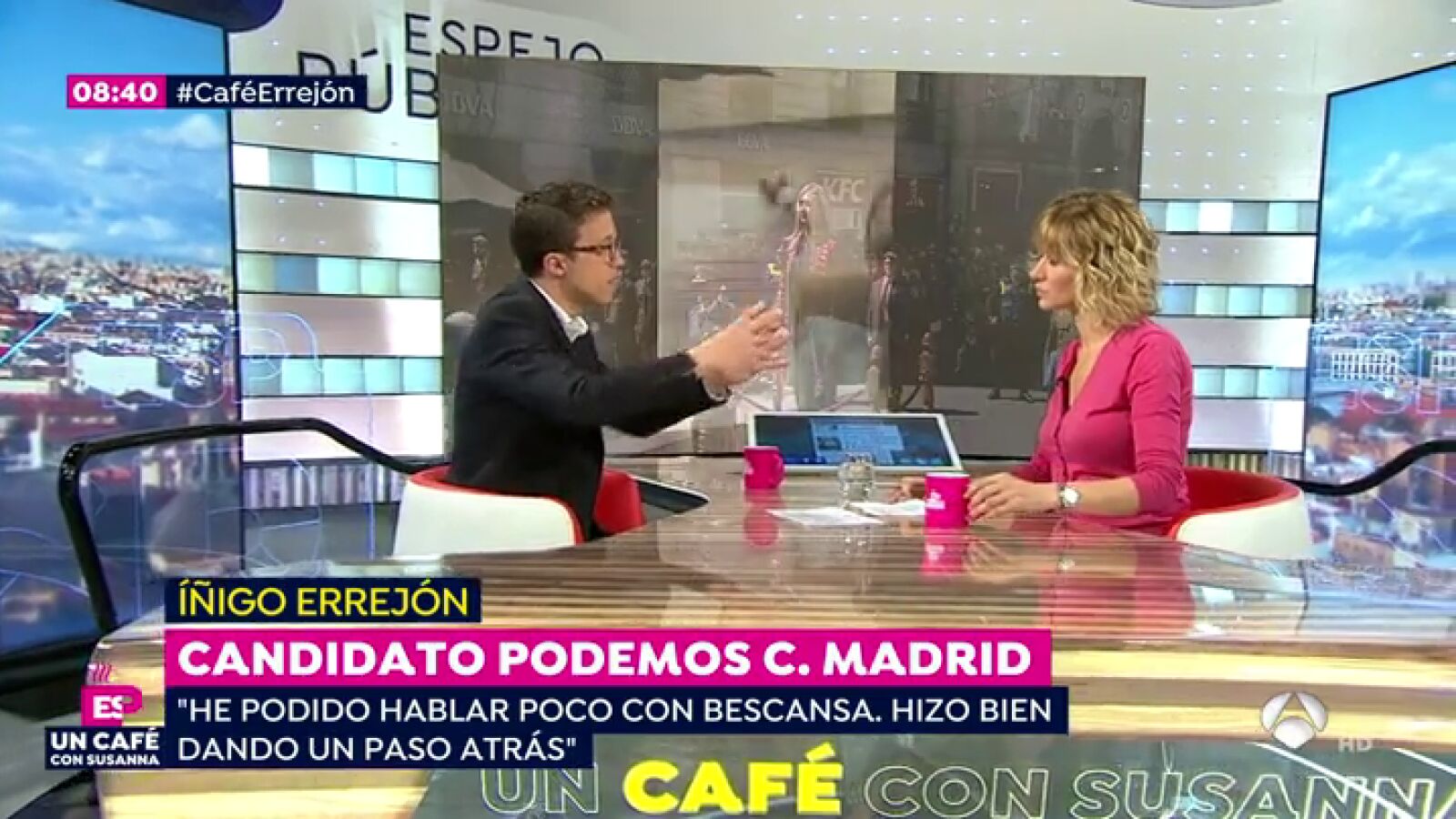 Errejón cree que la polémica con Bescansa se cerró 