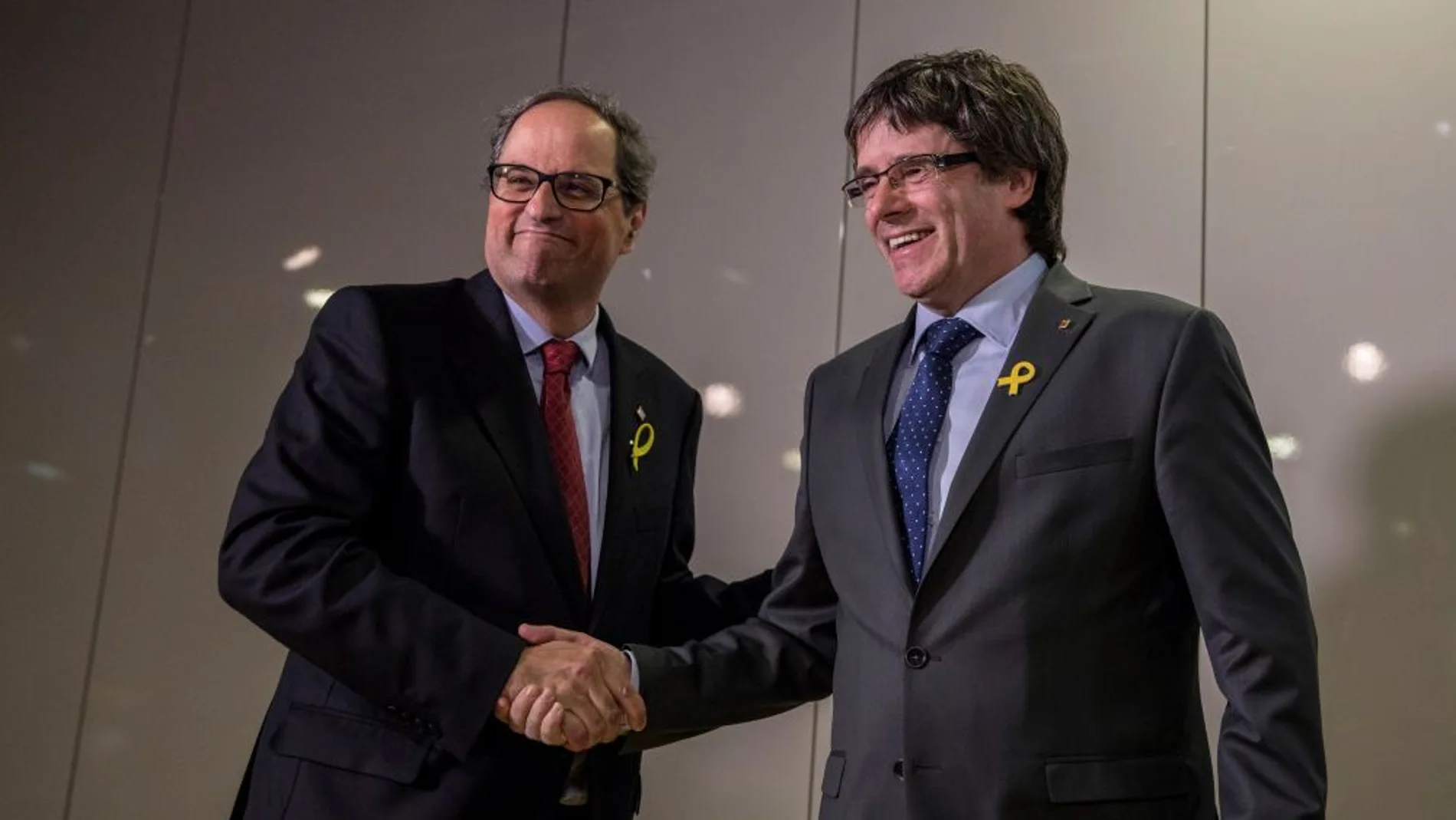 laSexta Noticias 20:00 (15-05-18) Quim Torra y Puigdemont piden a Rajoy en una comparecencia conjunta que "fije día y hora para empezar el diálogo"
