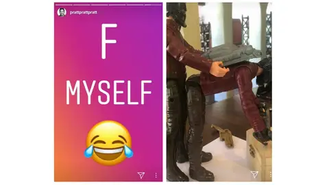Chris Pratt en su Instagram Chris Pratt en su Instagram