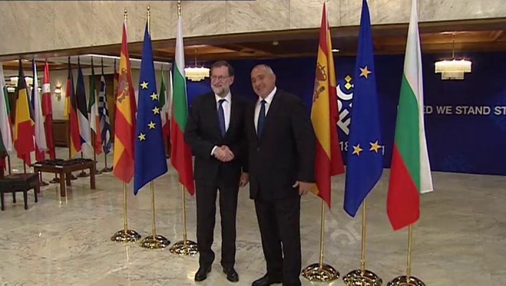 Rajoy, en Sofía para reunirse con Borisov y asistir a la cena de líderes de la UE