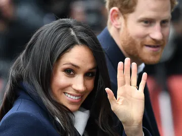 El príncipe Enrique de Inglaterra y su prometida, Meghan Markle El príncipe Enrique de Inglaterra y su prometida, Meghan Markle